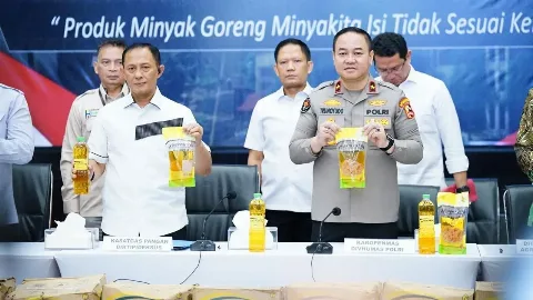 Curangi Takaran MINYAKITA, Penyidik Bareskrim Polri Tetapkan 1 Tersangka dan Sita 10.560 Liter Migor