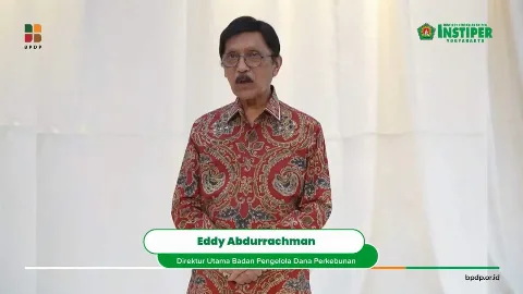 Wisuda Perdana Penerima Beasiswa SDM Sawit INSTIPER, BPDP: Investasi untuk Generasi Penerus Perkebunan Indonesia