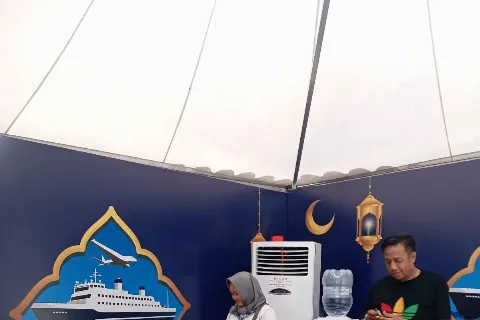 Posko Arus Balik PTPN IV PalmCo Diserbu Pemudik