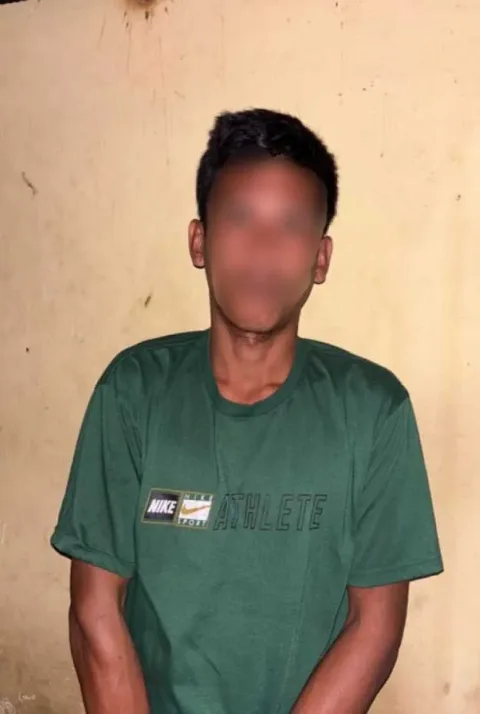 Pencuri Buah Kelapa Sawit Milik PT Agro Kati Lama Ditahan Satreskrim Polres Musi Rawas