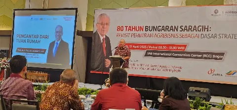 Ulang Tahun ke-80, Prof.Bungaran Saragih Bahas Revisit Pemikiran Agribisnis Sebagai Dasar Strategi Re-Industrialisasi