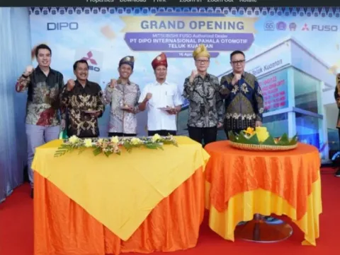 Mitsubishi Fuso Resmikan Diler PT. DIPO Internasional Pahala Otomotif Perkuat Penjualan di Wilayah Riau
