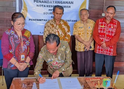 Solidaridad dan Kabupaten Sintang Berkolaborasi Wujudkan Komoditas Lestari