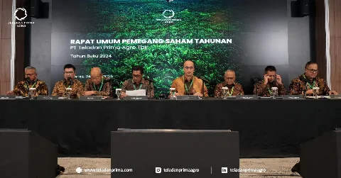 PT Teladan Prima Agro Tbk Akan Membagikan Dividen Sebesar Rp 401,34 Miliar untuk Tahun Buku 2024