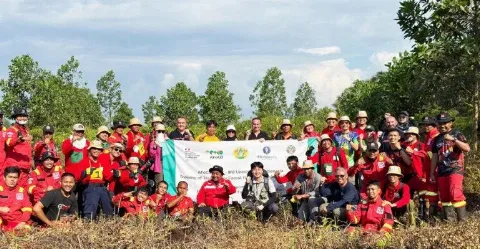 Fahutan IPB University Adakan Pelatihan Karhutla di Lahan Gambut