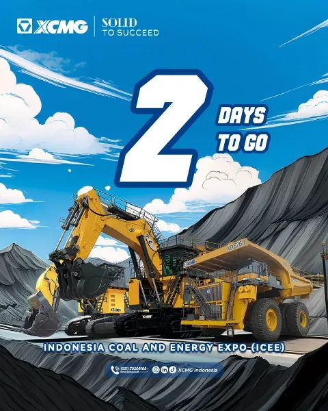 XCMG Indonesia Tampil di Indonesia Coal and Energy Expo (ICEE) 2025