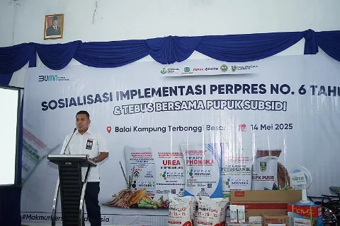 Pupuk Indonesia Ajak Petani Lampung Tengah Tebus Pupuk Subsidi