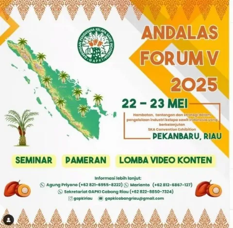 GAPKI Riau Tuan Rumah Andalas Forum V, Catat Jadwalnya