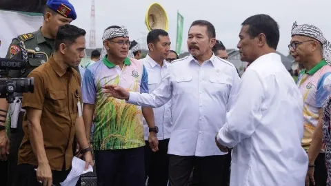PT Pupuk Indonesia dan Kementan RI Mengelola Lahan Pertanian Hasil Rampasan Kejaksaan Agung