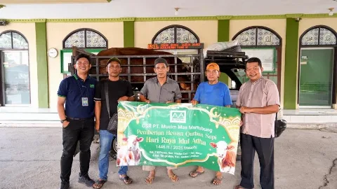 Musim Mas Group Bagikan 201 Hewan Kurban di Wilayah Operasional