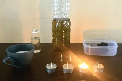 Universitas Muhammadiyah Malang Ubah Minyak Jelantah Menjadi Lilin Aromaterapi