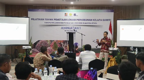 PT RPN, Didukung BPDP dan Ditjenbun Bekali Skill Teknik Pemetaan Kebun Kepada 30 Petani Sawit Labusel