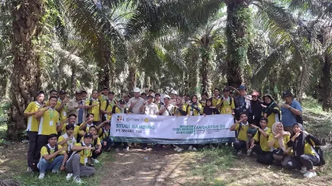Peserta Pelatihan Petani Sawit AKPY Didukung BPDP dan Ditjenbun Kunjungi Dua Kebun Perusahaan