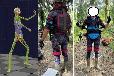 Inovasi BRIN Hasilkan Biomekatronika Pekerja Panen Sawit
