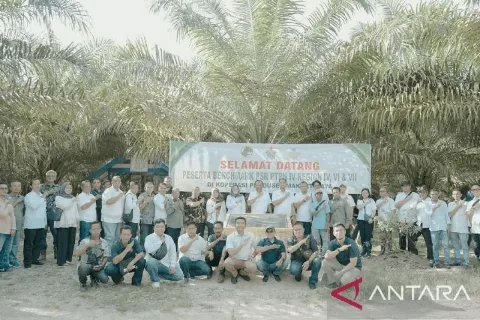 Petani Sawit Tiga Provinsi ikuti Kemitraan PTPN IV Regional III di Riau
