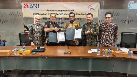Bakrie Plantations dan BNI Tandatangani MoU Peremajaan Sawit Rakyat Rp 1 Triliun Seluas 19.406 Ha