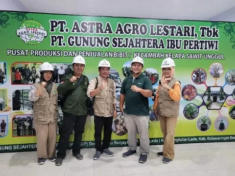 Dinas Perkebunan Kalteng Lakukan Monitoring Kebun Induk Benih Sawit PT GSIP
