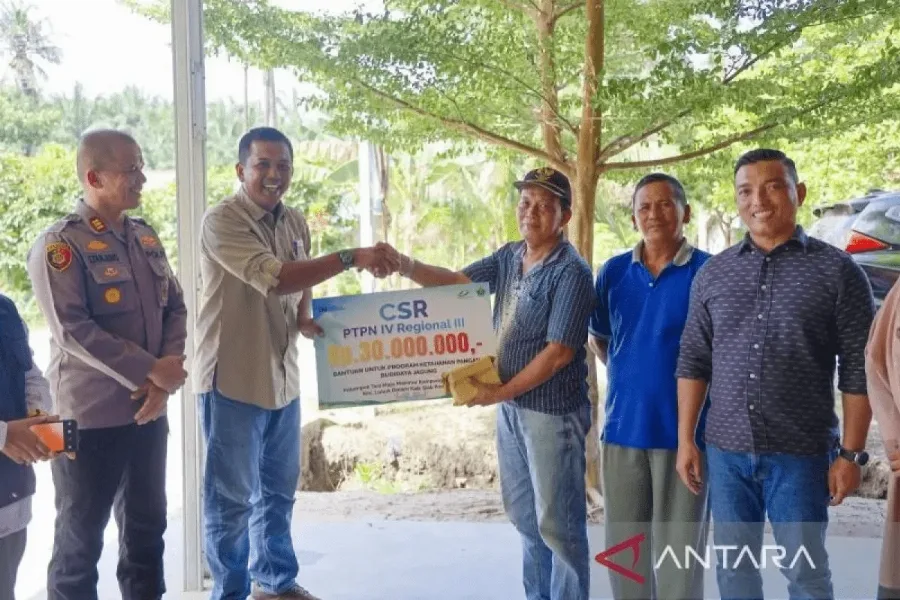 PTPN IV Regional III Rangkul Kelompok Tani Memperkuat Ketahanan Pangan