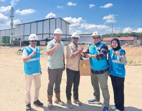 PT Kalimantan Subur Sawit Pasang Daya Sebesar 268.500 VA, Dorong Efisiensi Industri Sawit