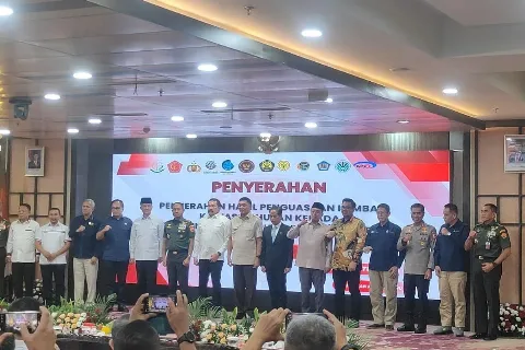 Satgas PKH Serahkan 2,09 juta hektar Akan Dikelola oleh BUMN