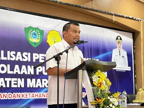 PT Pupuk Indonesia mengajak para petani di Kabupaten Maros Tebus Pupuk Bersubsidi