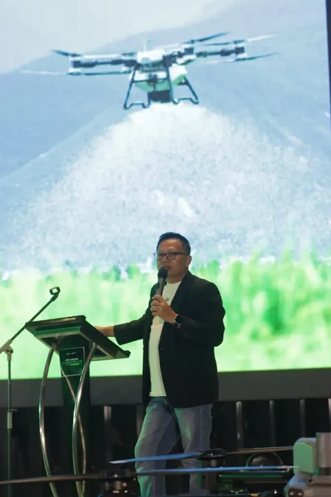 PT Tribuana Solusi Inovasi Teknologi Luncurkan DJI Agras T100 dan T25P