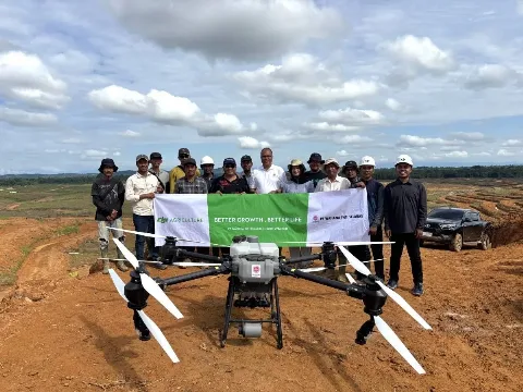 Mendorong Inovasi Pertanian: PT Wahana Inti Selaras dan DJI Agriculture Resmikan Kerja Sama
