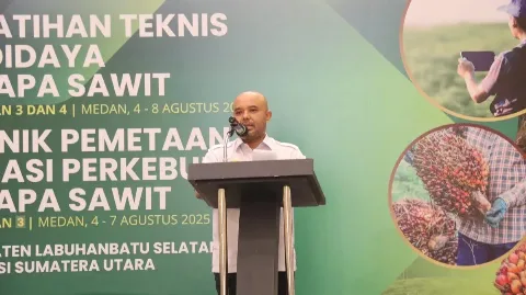 Tingkatkan Keahlian Budidaya dan Pemetaan: PT RPN, BPDP, dan Ditjenbun Latih Petani Sawit Labusel