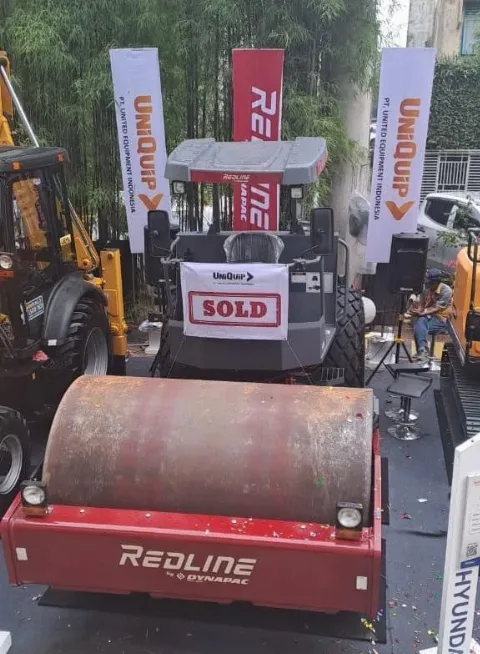 6 Alat Berat Uniquip Terjual di SIEXPO 2025