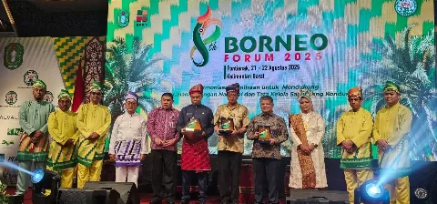 Borneo Forum ke-8 Resmi Dibuka, Jumlah Peserta Capai 600 orang