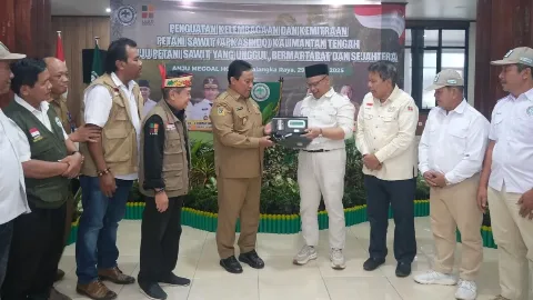 APKASINDO Kalteng Gelar Penguatan Kelembagaan Petani Sawit Ditengah Dinamika Sawit Indonesia