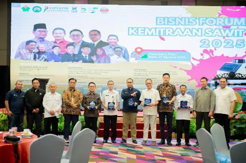 Bisnis Forum Kemitraan Sawit 2025 di Riau. Hasilkan Tiga MoU Strategis Dalam Bisnis Sawit Berkelanjutan