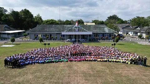 Bintalfisdisbun 2025 di Denhanud 474 Kopasgat Yogyakarta, Direktur AKPY ‘STIPER’: Kuatkan Mental, Fisik dan Disiplin Mahasiswa Baru