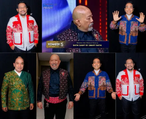 Makin Dikenal Berbagai Kalangan: Batik Sawit Dikenakan Artis dan Komedian di Gelaran ANUKOM 2025