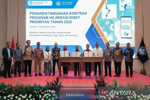 Kemdiktisaintek Mendanai Sebanyak 794 Proposal Riset Hilirisasi