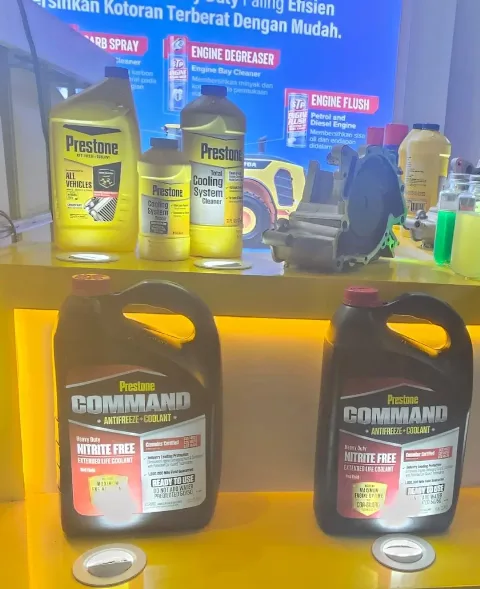 Prestone Command Tawarkan Teknologi Coolant Terbaik Bagi Alat Berat