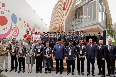 Kunjungi Pavilion Indonesia, Presiden Prabowo Apresiasi Komitmen Investasi Senilai US,8 Miliar di World Expo 2025 Osaka