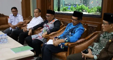 Bertemu Bupati, Pengurus APKASINDO Kukar Minta Dukungan Kemitraan Sawit