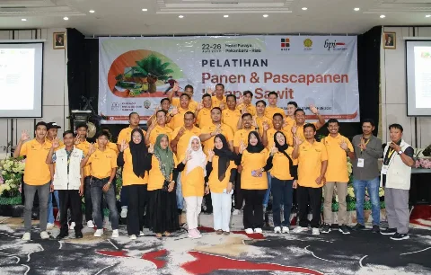 Pelatihan Panen dan Pasca Panen, Solusi Meningkatkan Harga TBS Petani Swadaya, Terima Kasih BPDP – DITJENBUN – BPI