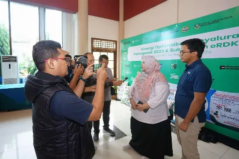 PT Pupuk Indonesia Bersama Kementerian Pertanian Gelar Sosialisasi Pupuk Organik Subsidi di Kota Mataram