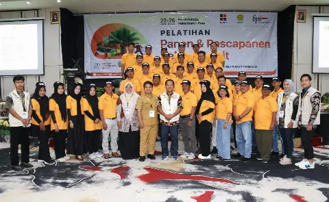 73 Peserta dari Rokan Hilir Ikut Pelatihan Panen Dan Pasca Panen, Program SDM Perkebunan Dari BPDP dan Ditjenbun