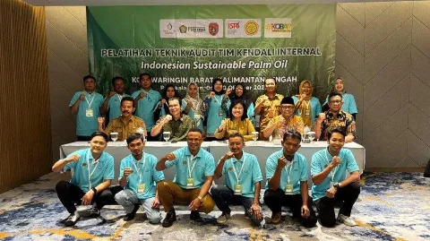 Dorong Percepatan Sertifikasi ISPO Pekebun, 20 Pekebun Sawit dari Kobar Ikuti Pelatihan Teknik Audit Tim ICS
