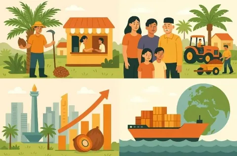 Sawit Buktikan Jadi Sumber Kesejahteraan Petani dan Desa di Indonesia