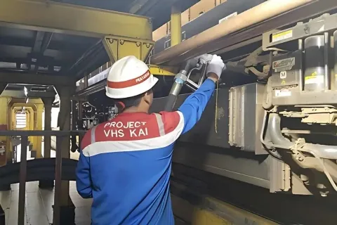 PT Kereta Api Indonesia Membangun Fasilitas Blending B40