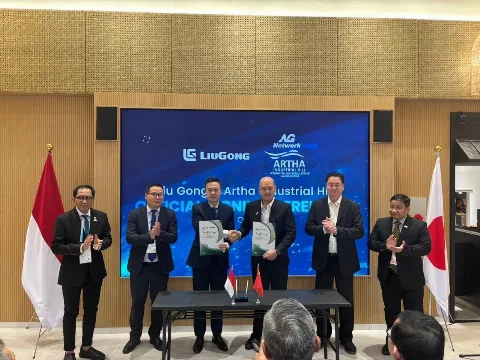 LiuGong Indonesia Bangun Pabrik Alat Berat di Karawang, Investasi Capai US7 Juta