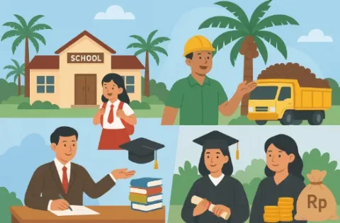 Peran Besar Industri Sawit Dalam Memajukan Dunia Pendidikan di Indonesia