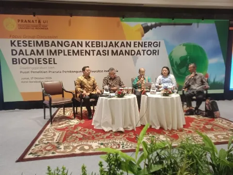 Riset Pranata UI: B50 Berpotensi Kurangi Ekspor Rp190 Triliun, Naikkan Harga Migor 9%