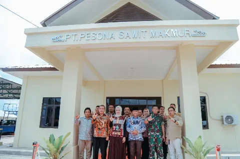 Wakil Gubernur Lampung Resmikan Pabrik Kelapa Sawit PT. Pesona Sawit Makmur, Berikan Kesejahteraan Bagi Petani