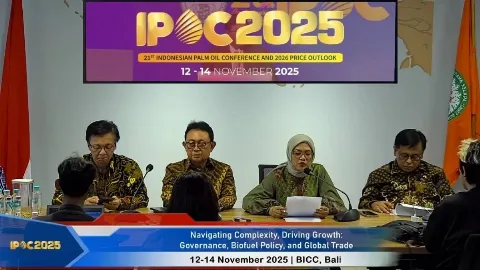 Gelar IPOC 2025, GAPKI Dorong Tata Kelola dan Daya Saing Industri Sawit Berkelanjutan