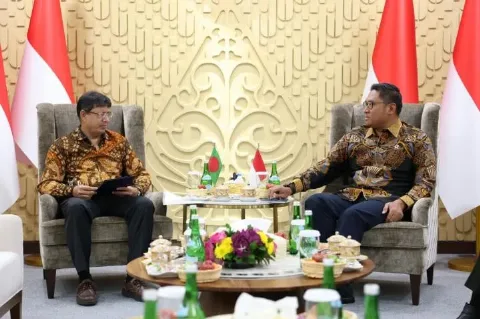 Duta Besar Bangladesh Bertemu Wamentan Sudaryono, Bangladesh Tertarik Tanam Modal Besar